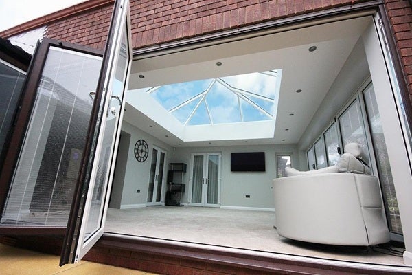 Korniche roof lantern installed on roof